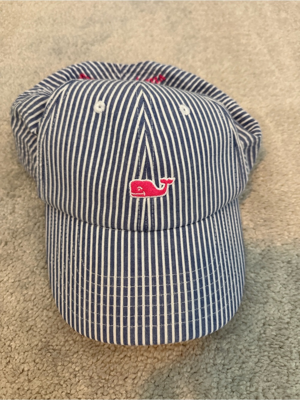 Vineyard Vines striped baseball cap
